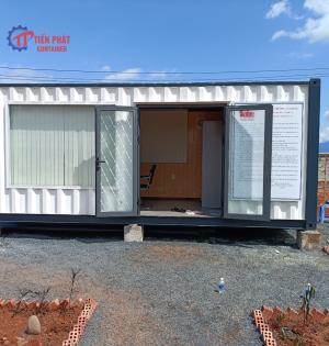 Mẫu Container Văn Phòng 20 Feet Tại Công Trình