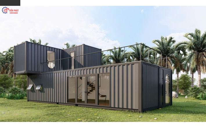 Mẫu nhà container lắp ghép đẹp